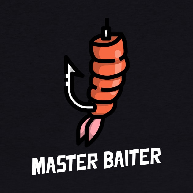 Master Baiter Fishing Shirt by TeeRiffiK